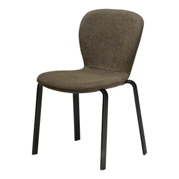 Scaun de dining kaki tapitat Heap - DAN-FORM Denmark imagine