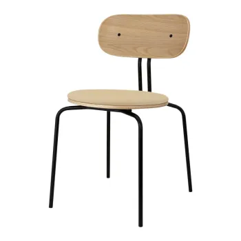 Scaun de dining negru/bej Curious - UMAGE imagine