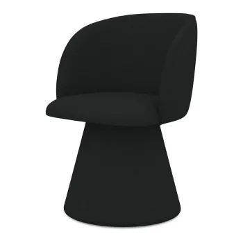 Scaun de dining negru Maia - Makamii imagine