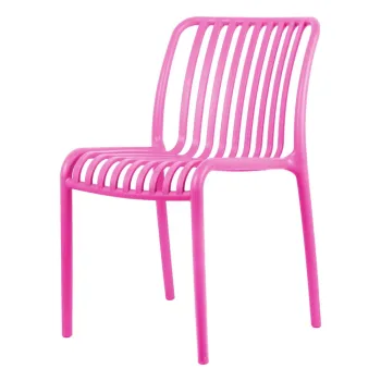 Scaun de dining roz din plastic Glee - Leitmotiv imagine