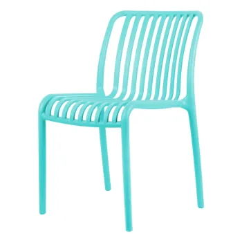 Scaun de dining turcoaz din plastic Glee - Leitmotiv imagine