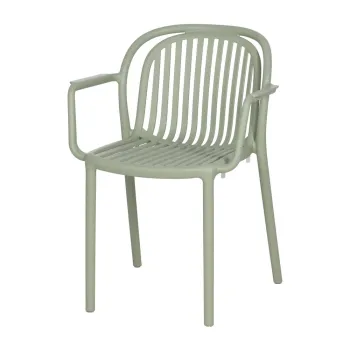 Scaun de dining verde din plastic Alia - Ixia imagine