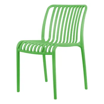 Scaun de dining verde din plastic Glee - Leitmotiv imagine