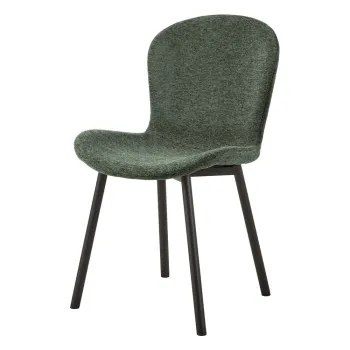 Scaun de dining verde inchis Esra - Actona imagine