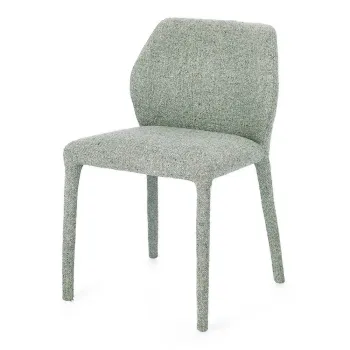 Scaun de dining verde menta tapitat Libby - Bizzotto imagine