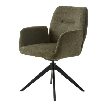 Scaun de dining verde Roxana - Unique Furniture imagine