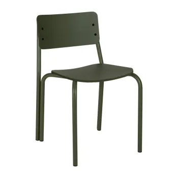Scaun de dining verde stivuibil Kei - noo.ma imagine