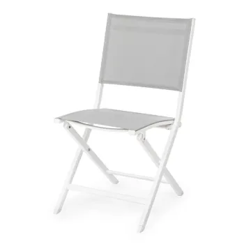 Scaun de gradina alb din metal Elin - Bizzotto imagine
