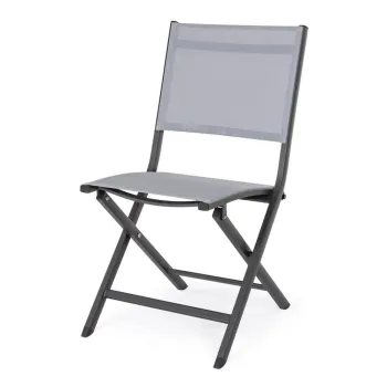 Scaun de gradina gri din metal Elin - Bizzotto imagine