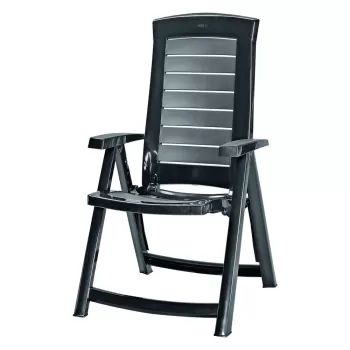 Scaun de gradina gri din plastic Aruba - Keter imagine