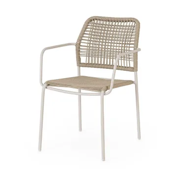 Scaun de grAfdinAbej/A(R)n culoare naturalAdin metal Jable aEURBizzotto imagine