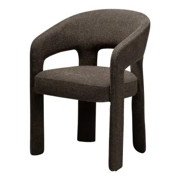 Scaun de living maro cu cotiere Splendor - DAN-FORM Denmark imagine