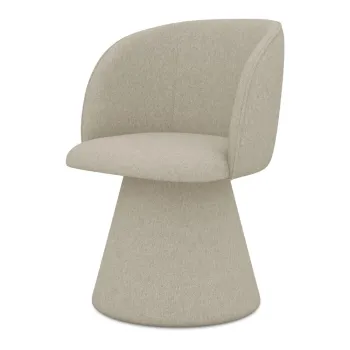 Scaun de luat masa bej Maia - Makamii imagine