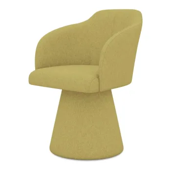 Scaun de luat masa galben Kanoa - Makamii imagine