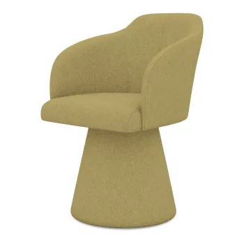 Scaun de masa in culoarea mustar Kanoa - Makamii imagine