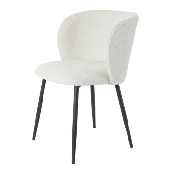 Scaun de sufragerie alb Elyna - Light & Living imagine