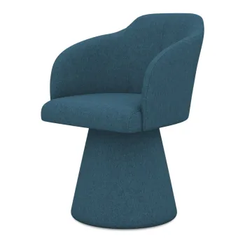 Scaun de sufragerie albastru Kanoa - Makamii imagine