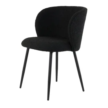 Scaun de sufragerie negru Elyna - Light & Living imagine