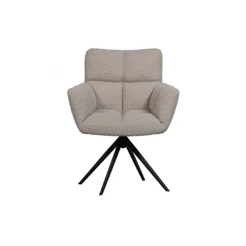 Scaun dining bej Vinny - WOOOD imagine