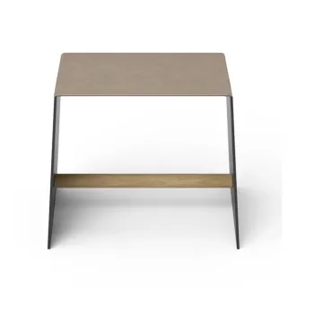 Scaun grej din metal Bull - LIND DNA imagine