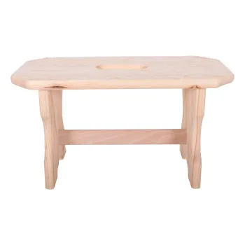 Scaun in culoare naturala din lemn de pin Forte - Rojaplast imagine