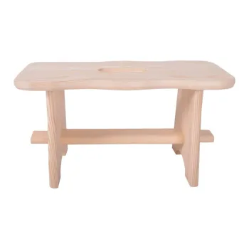 Scaun in culoare naturala din lemn de pin Tirolo - Rojaplast imagine