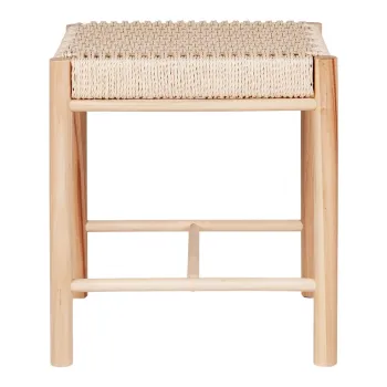 Scaun in culoare naturala din lemn masiv de plop Abano - House Nordic imagine