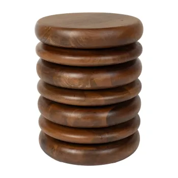 Scaun in culoare naturala inchisa Disc - Zuiver imagine