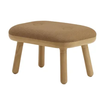 Scaun in culoare naturala-maro deschis Paff Low - UMAGE imagine