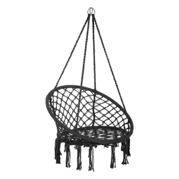 Scaun / leagan suspendat Bonami Essentials Hylla, negru imagine