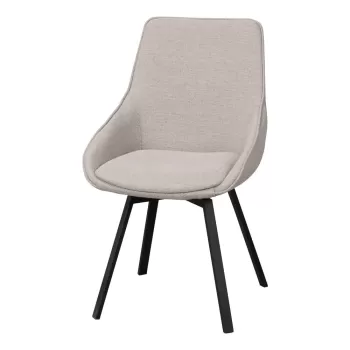 Scaun rotativ de birou bej Alison - Rowico imagine