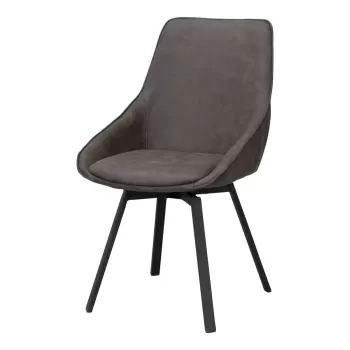 Scaun rotativ de birou gri Alison - Rowico imagine