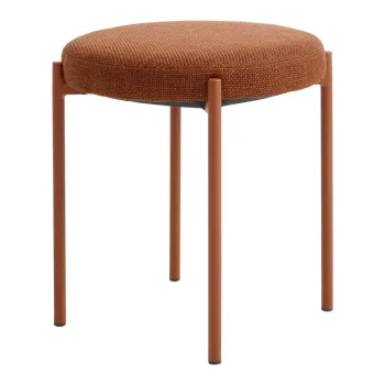 Scaun teracota din metal Pelican - Unique Furniture imagine