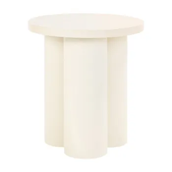 Scaun tip taburet bej Oly - noo.ma imagine