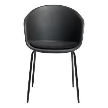 Scaun Unique Furniture Topley, negru-gri imagine