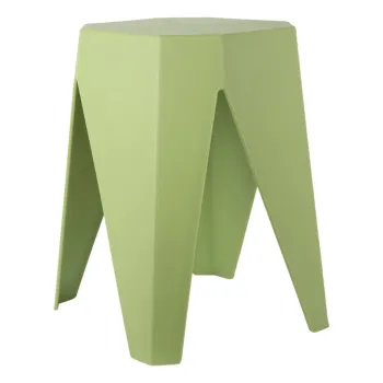 Scaun verde din plastic Cherish - Leitmotiv imagine