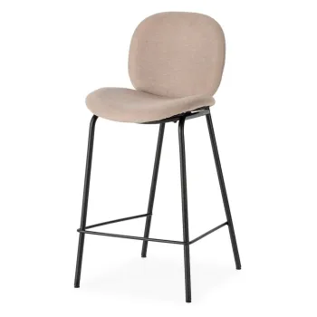 Scaune de bar bej 2 buc. (inaltime sezut 65 cm) Cori - Marckeric imagine