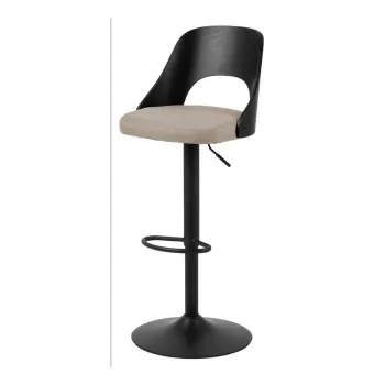 Scaune de bar bej rotative 2 buc. 113 cm Lucy - Actona imagine