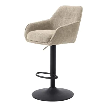 Scaune de bar crem 2 buc. Avola - Unique Furniture imagine