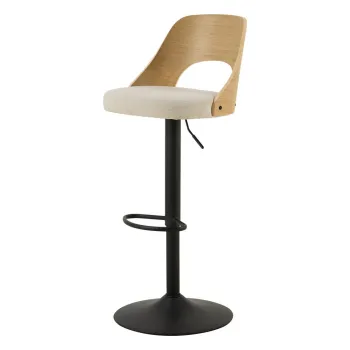 Scaune de bar cu inaltime ajustabila 2 buc. (inaltime sezut 84 cm) Lucy - Actona imagine