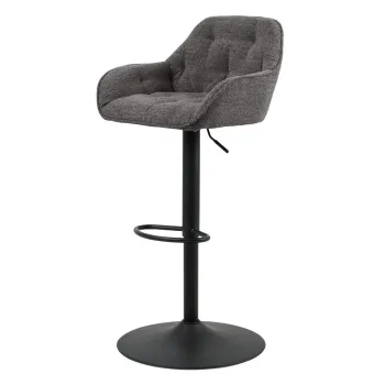 Scaune de bar gri-inchis rotative 2 buc. 109 cm Brooke - Actona imagine