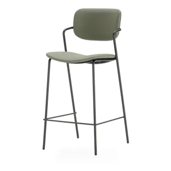 Scaune de bar kaki 2 buc. (inaltime sezut 68 cm) Maika - Marckeric imagine