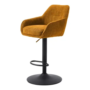 Scaune de bar portocalii 2 buc. Avola - Unique Furniture imagine