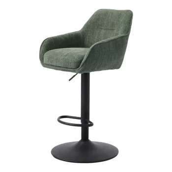 Scaune de bar verde 2 buc. Avola - Unique Furniture imagine