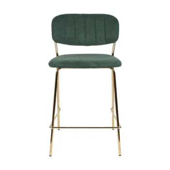 Scaune de bar verde-inchis 2 buc. 89 cm Jolien - White Label imagine