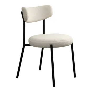 Scaune de dining albe 2 buc. Gimli - Unique Furniture imagine