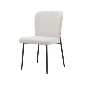 Scaune de dining albe 2 buc. Oita - Storaa imagine