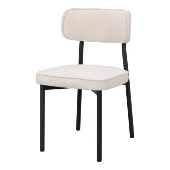 Scaune de dining albe/bej 2 buc. Paisley - Rowico imagine