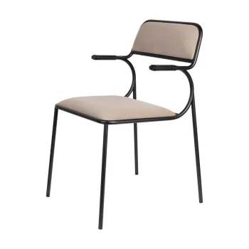 Scaune de dining bej 2 buc. Alba - Zuiver imagine