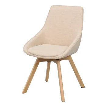 Scaune de dining bej 2 buc. Alison - Rowico imagine